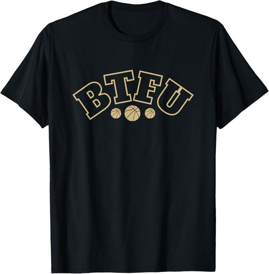 BTFU Basketball T-Shirt - T-Shirt | Black
