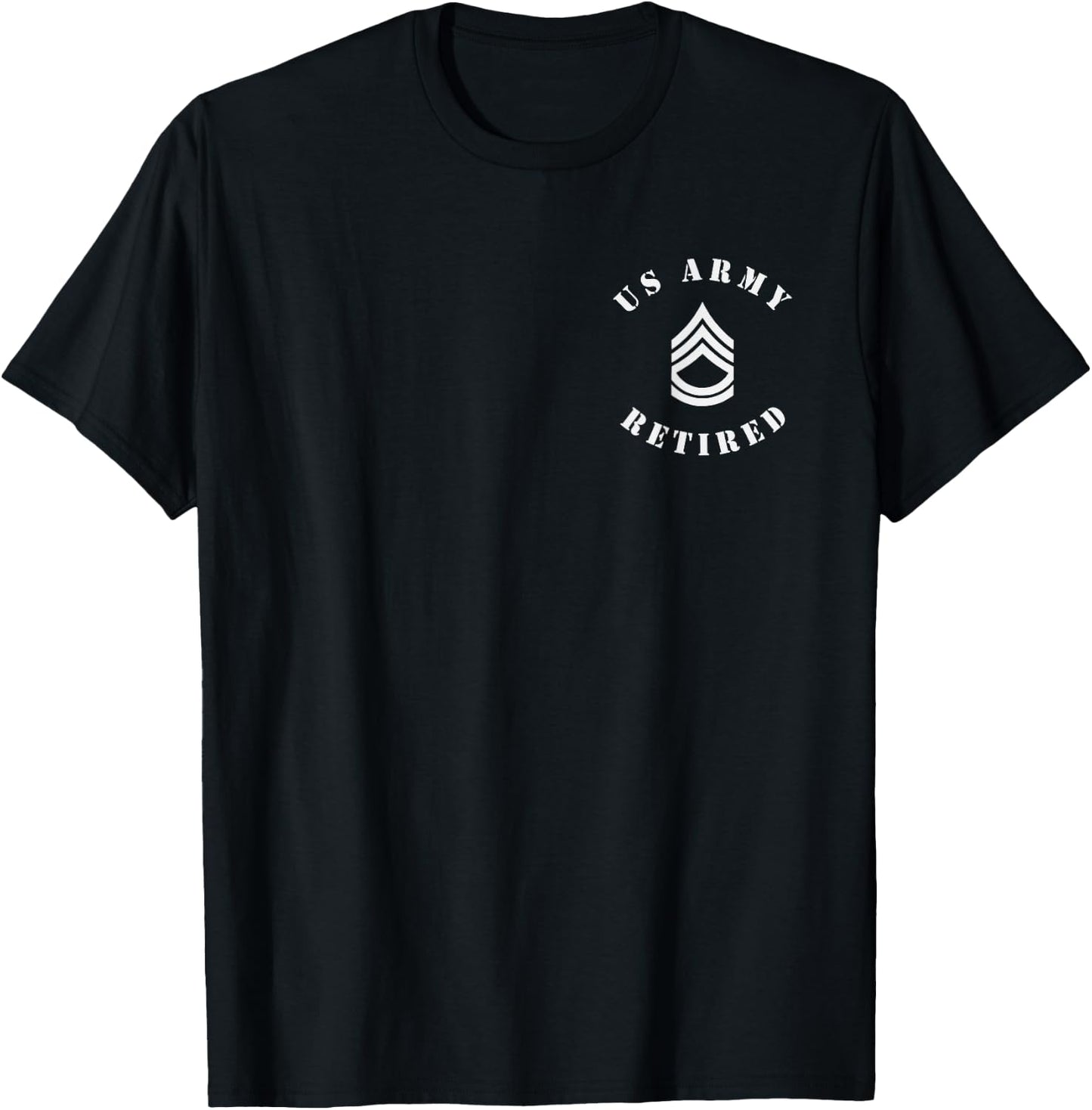 US Army Veteran Retired - Sergeant First Class - SFC T-Shirt - T-Shirt | Black