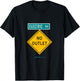 No outlet on an Avenue called Electric for EVs Funny T-Shirt - T-Shirt | Black