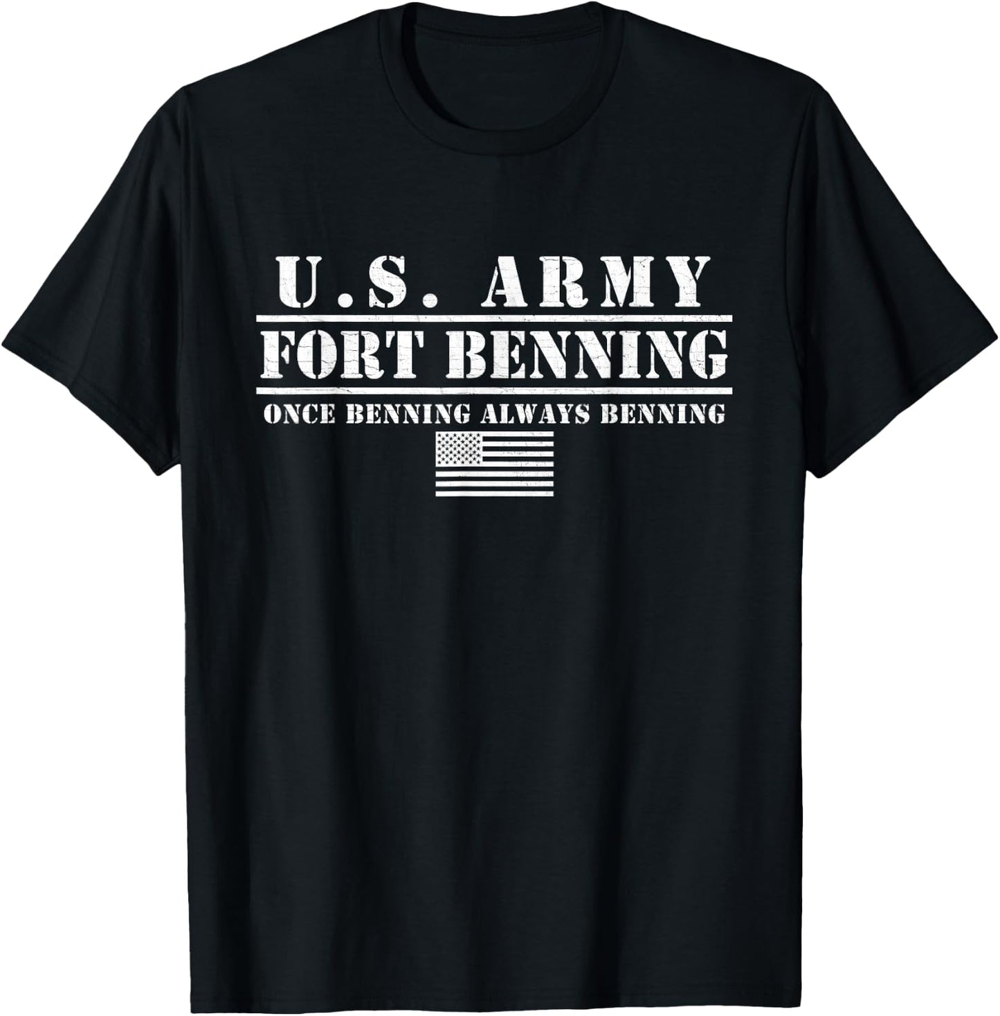 Fort Benning Georgia Army Infantry Harmony Church Black -Kids T-Shirt - T-Shirt | Black