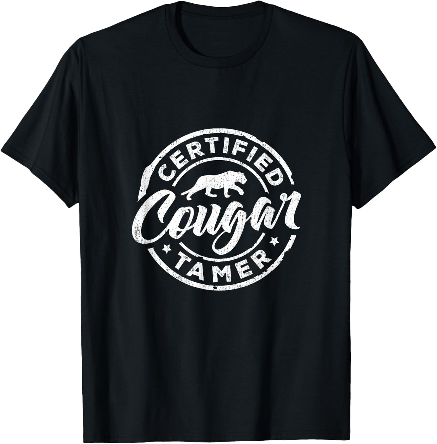 Cougar Tamer Bait Hunter Slayer Cougars T-Shirt - T-Shirt | Black