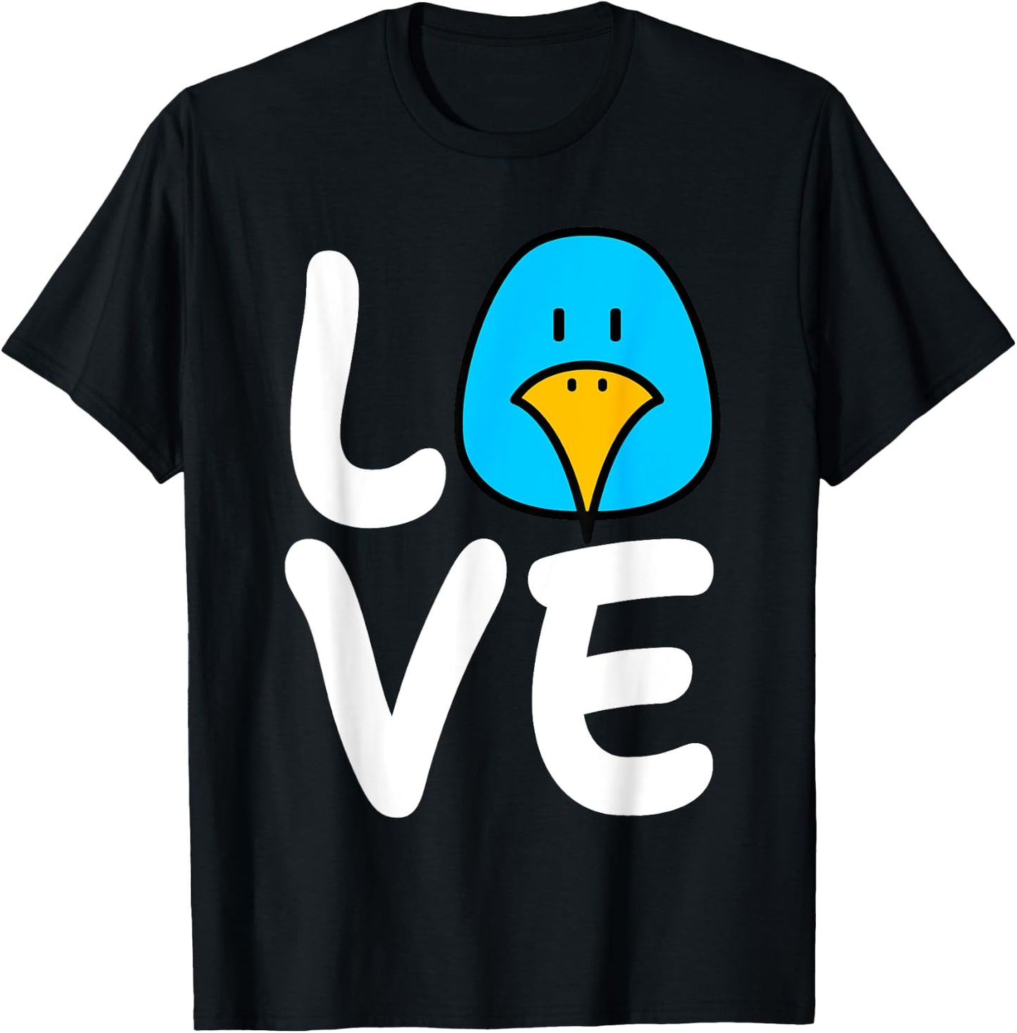 Birds LOVE Shirt | Bird Lover Shirt | Cool Bird T-Shirt - T-Shirt | Black