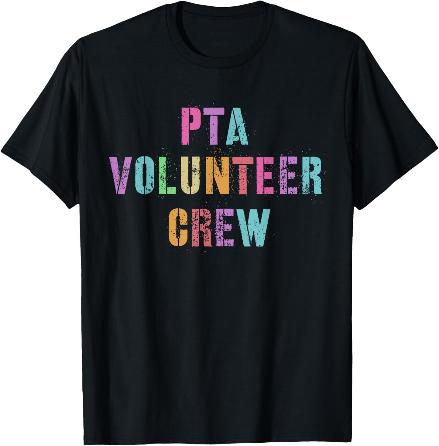 PTA VOLUNTEER CREW Hello Parents Ready Back To School T-Shirt - T-Shirt | Black