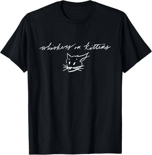 "Whiskers On Kittens" Adult T-Shirt - T-Shirt | Black