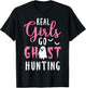 Paranormal Investigator Halloween Real Girls Hunt Ghosts T-Shirt - T-Shirt | Black