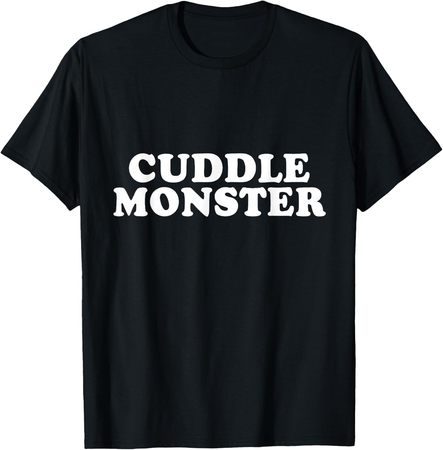 Cuddle Monster T-Shirt - T-Shirt | Black