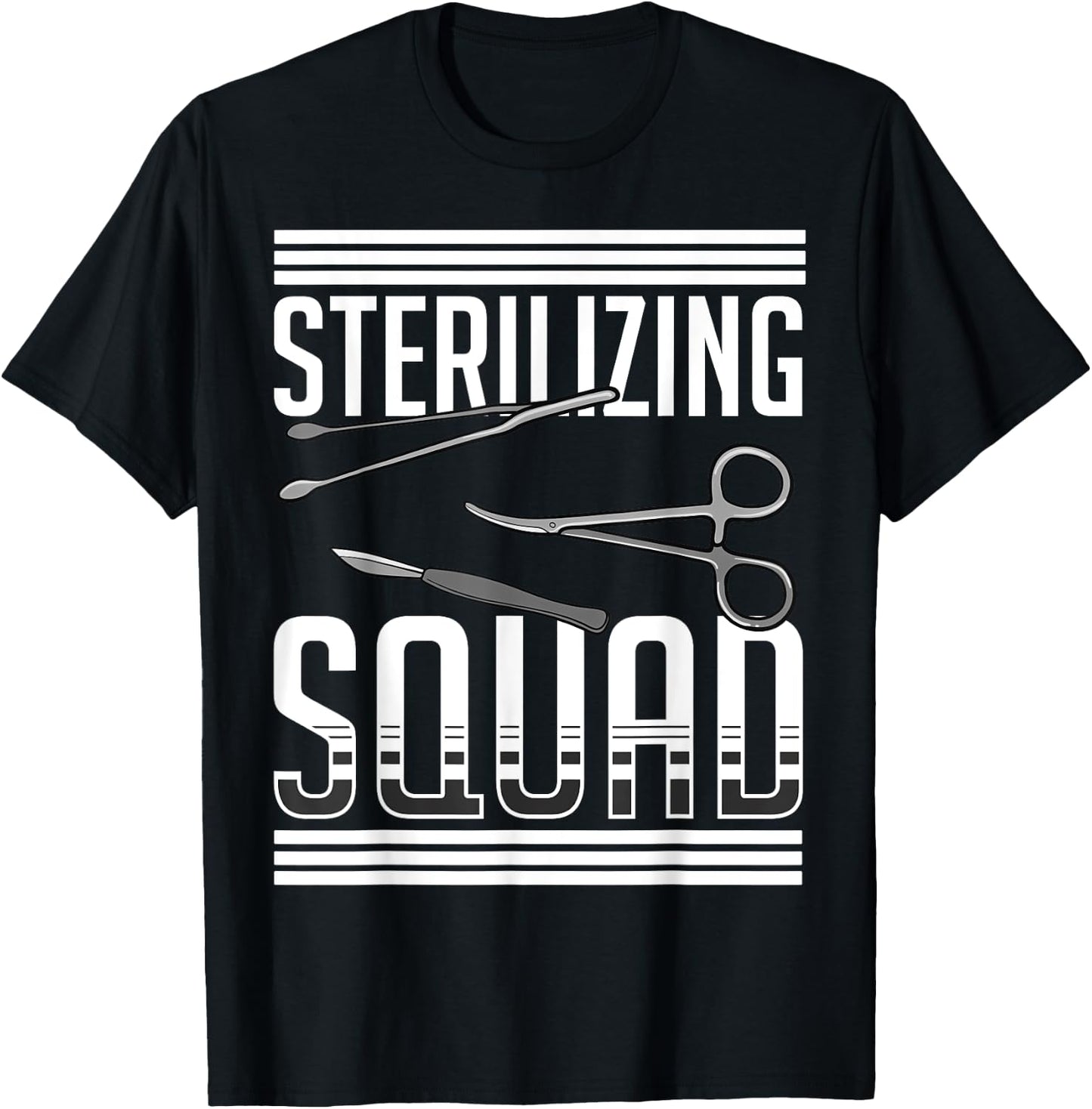 Sterile Processing Technician Instruments Tech Certification T-Shirt - T-Shirt | Black