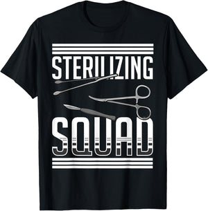 Sterile Processing Technician Instruments Tech Certification T-Shirt - T-Shirt | Black
