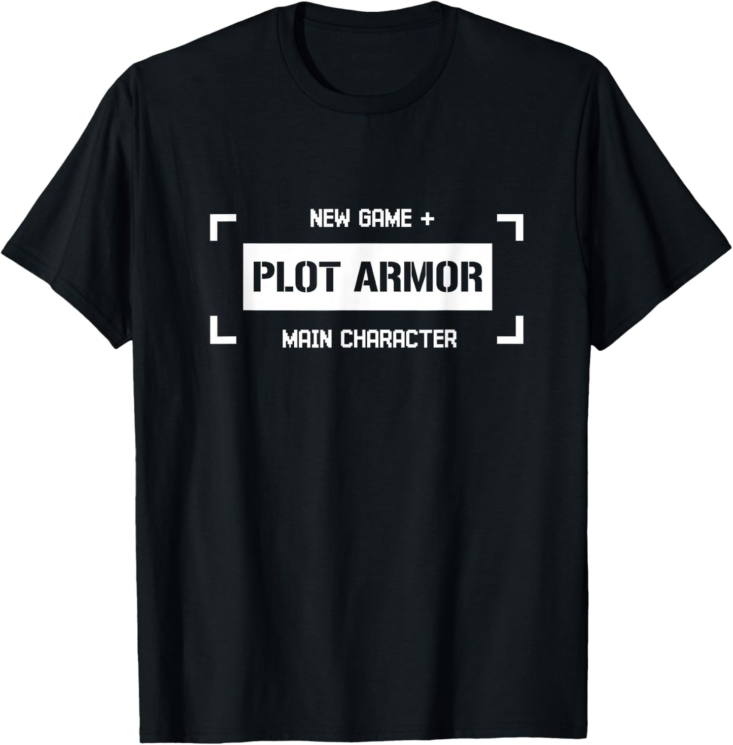 Plot Armor T-Shirt - T-Shirt | Black