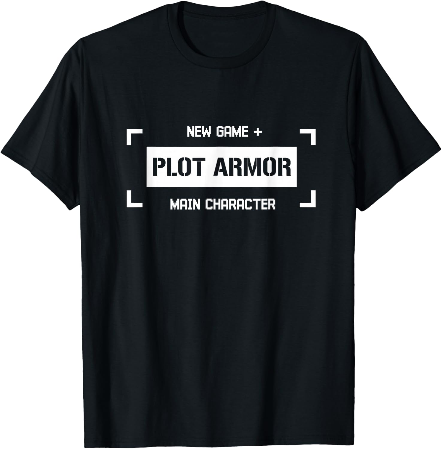 Plot Armor T-Shirt - T-Shirt | Black