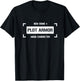 Plot Armor T-Shirt - T-Shirt | Black