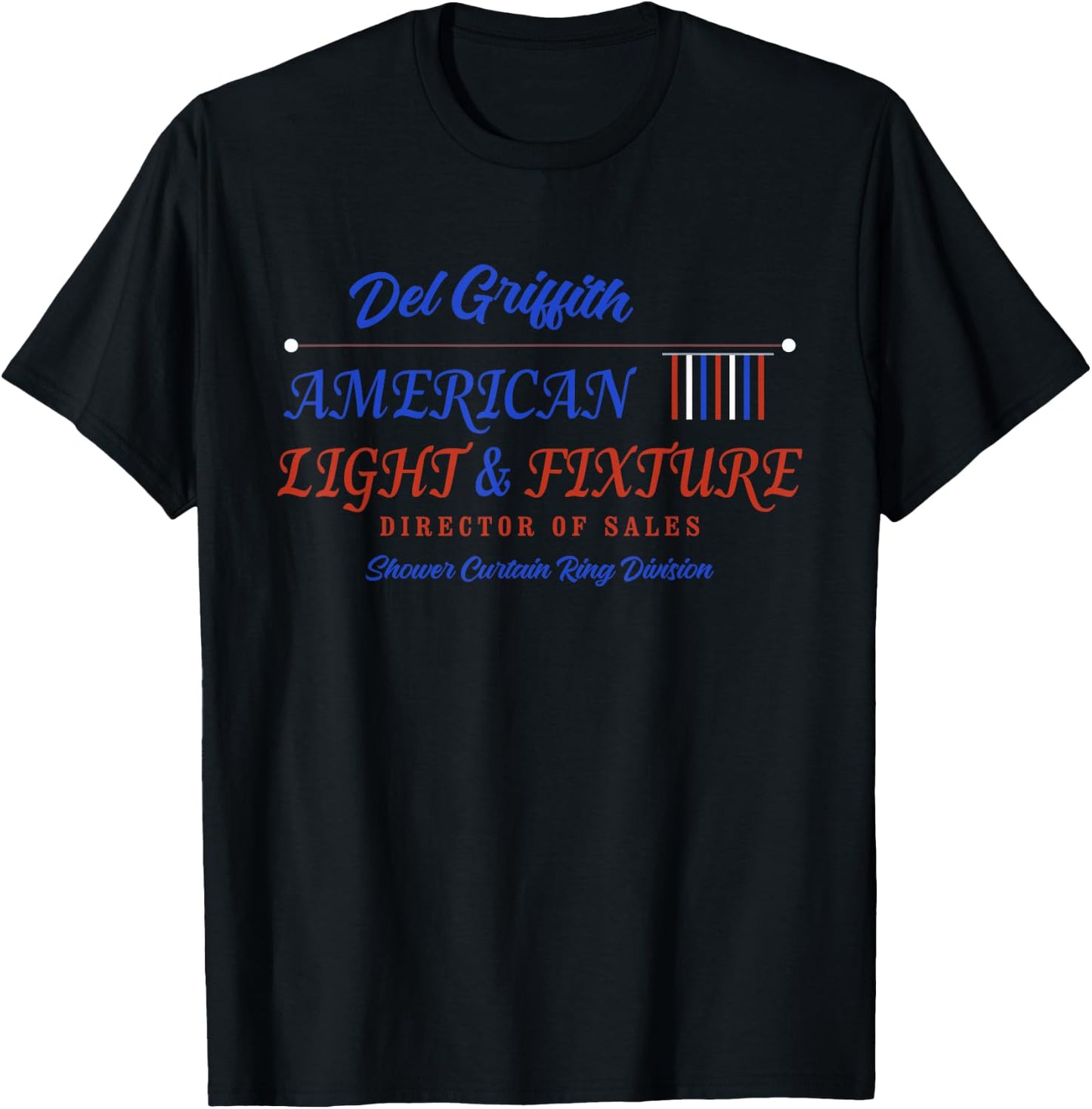 Del Griffith American Light And Fixture Apparel T-Shirt - T-Shirt | Black