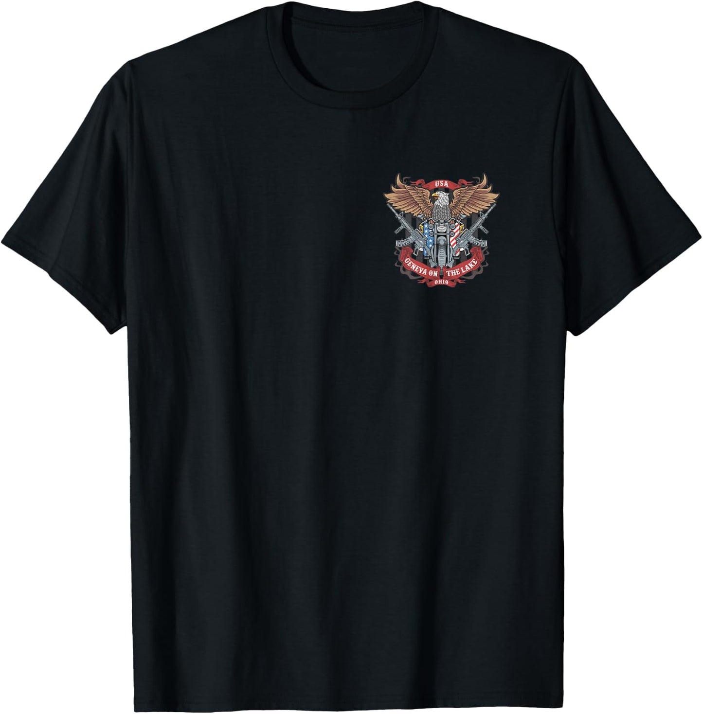 Geneva On The Lake Ohio T-Shirt - T-Shirt | Black