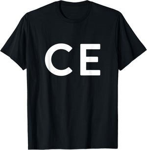 CE - Greece Three Part Combo Design - Greek Flag Part 3 T-Shirt - T-Shirt | Black