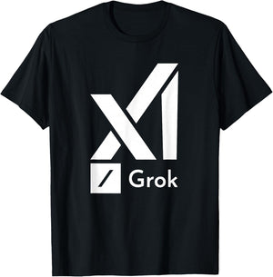 Grok AI - World's Funniest Artificial Intelligence Software T-Shirt - T-Shirt | Black
