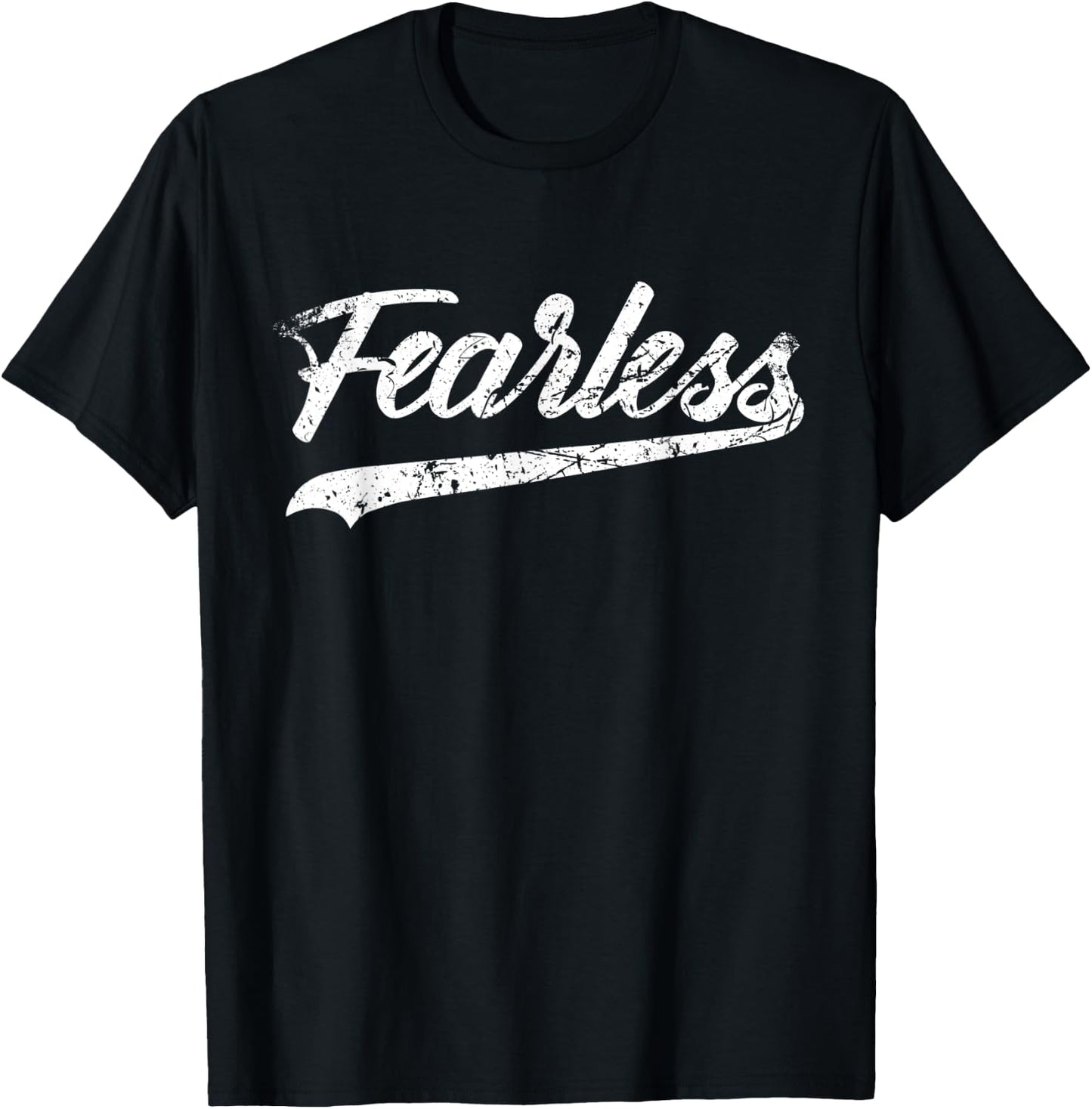 Fearless Graphic Authentic T-Shirt - T-Shirt | Black