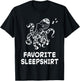 Octopus Octopuses Nap Sleeping Sleep Pajama Nightgown T-Shirt - T-Shirt | Black