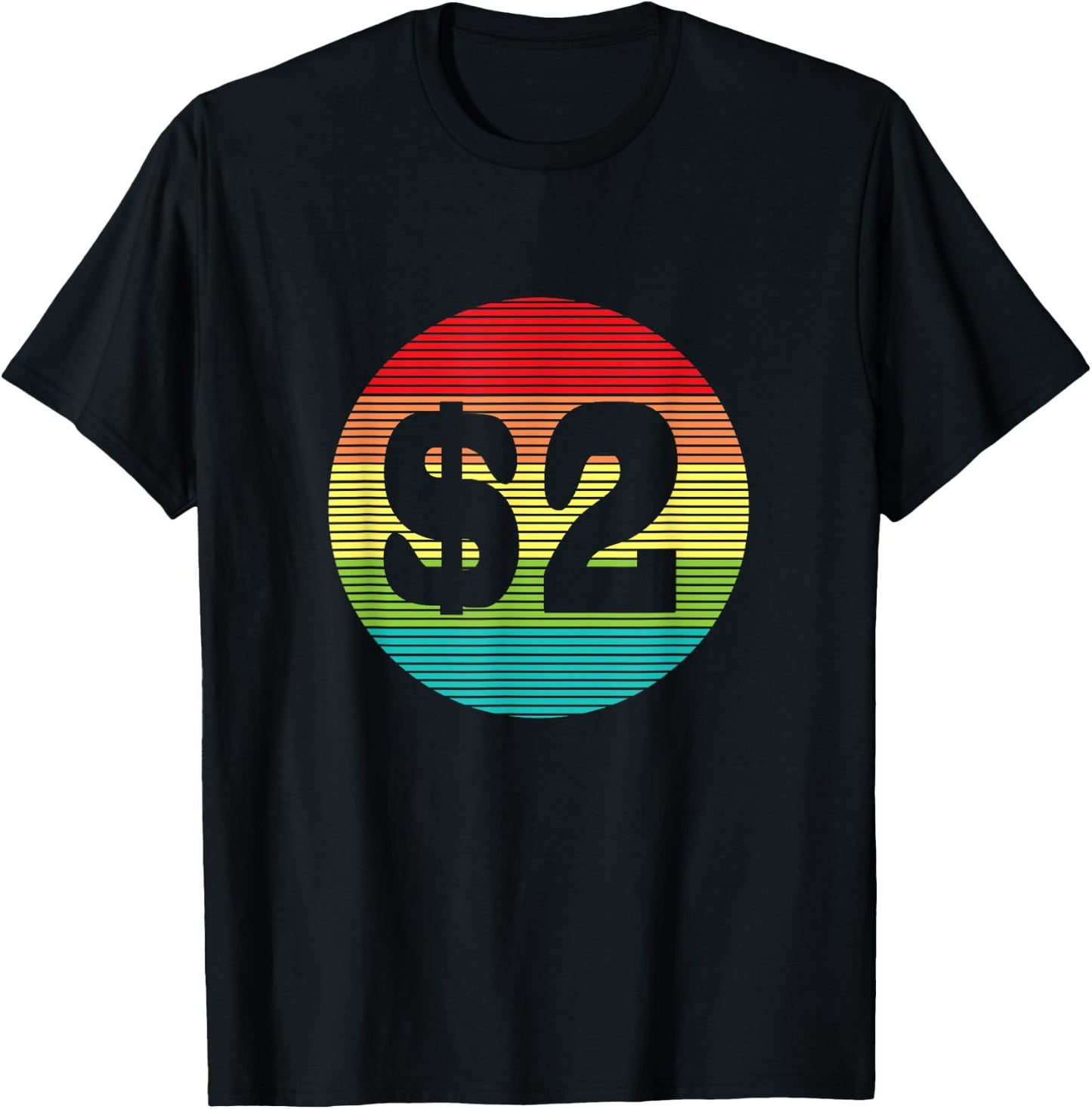 I Want My Two Dollars $2 Funny 80s Saying Movie Humor T-Shirt - T-Shirt | Black