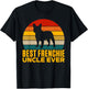 Best Frenchie Uncle Ever Frenchie Uncle T-Shirt - T-Shirt | Black