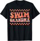 Swim Grandma Swimmer Swimming Sport Lovers Swim Nana Gift T-Shirt - T-Shirt | Black