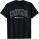 Vintage Cozumel Mexico Retro Throwback Preppy Women Souvenir T-Shirt - T-Shirt | Black