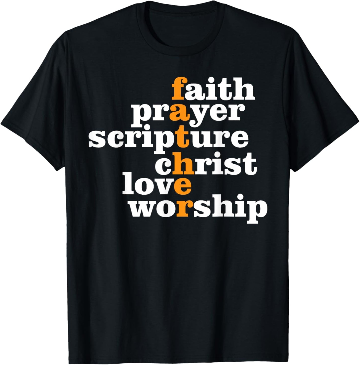 Religious Dad Christian Believer Fatherhood Fathers Day T-Shirt - T-Shirt | Black
