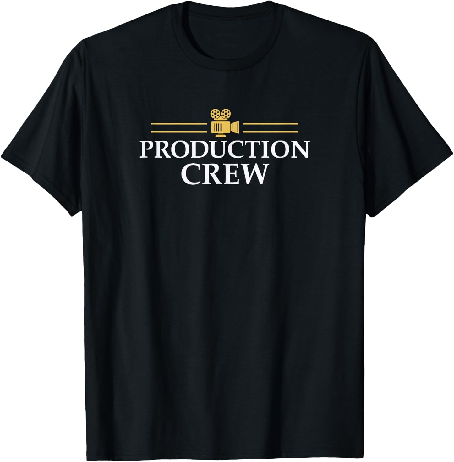 Production Crew Film-Crew Filmmaker Shirt T-Shirt - T-Shirt | Black