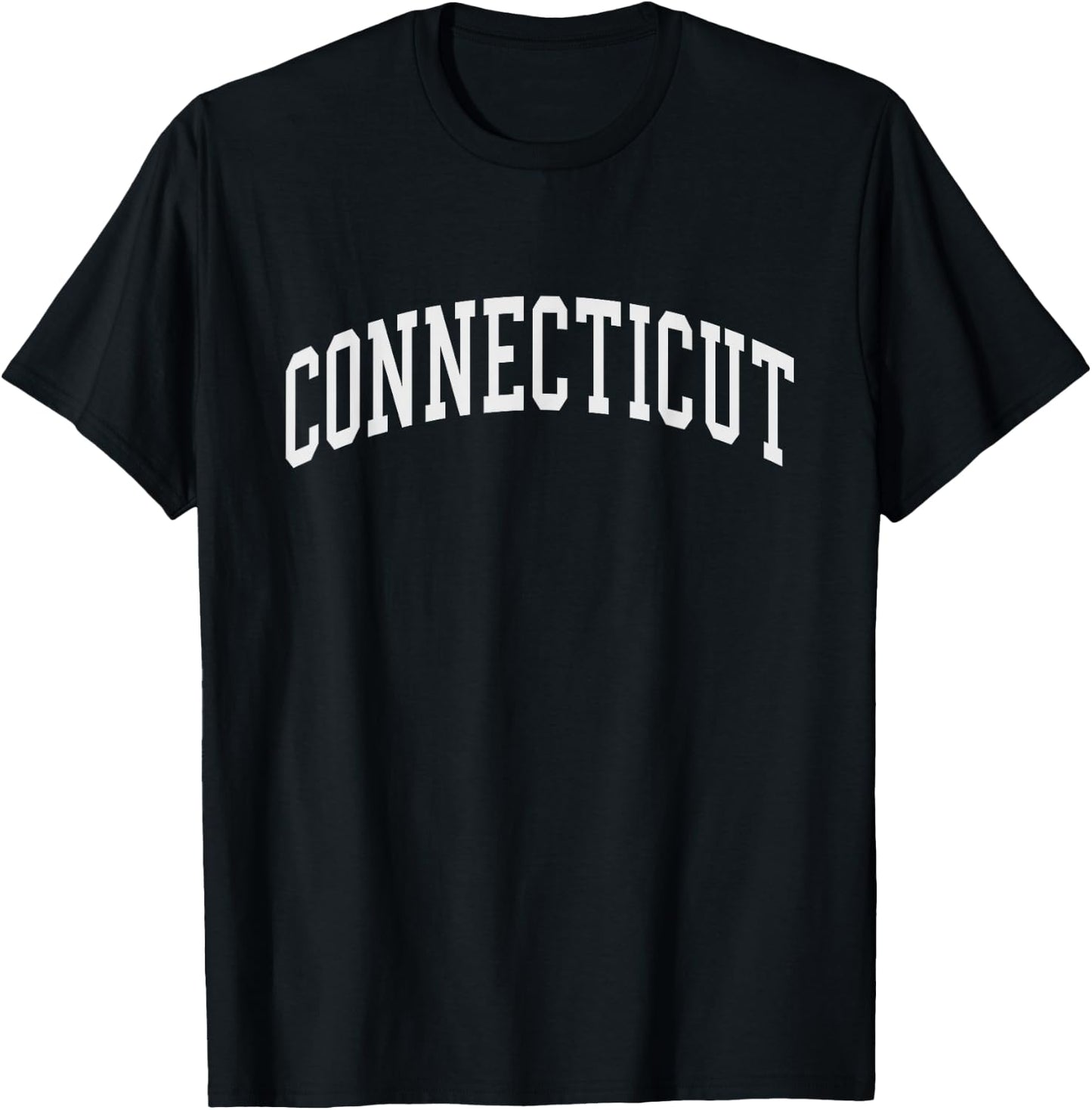 Connecticut - Throwback Design - Classic Small T-Shirt - T-Shirt | Black