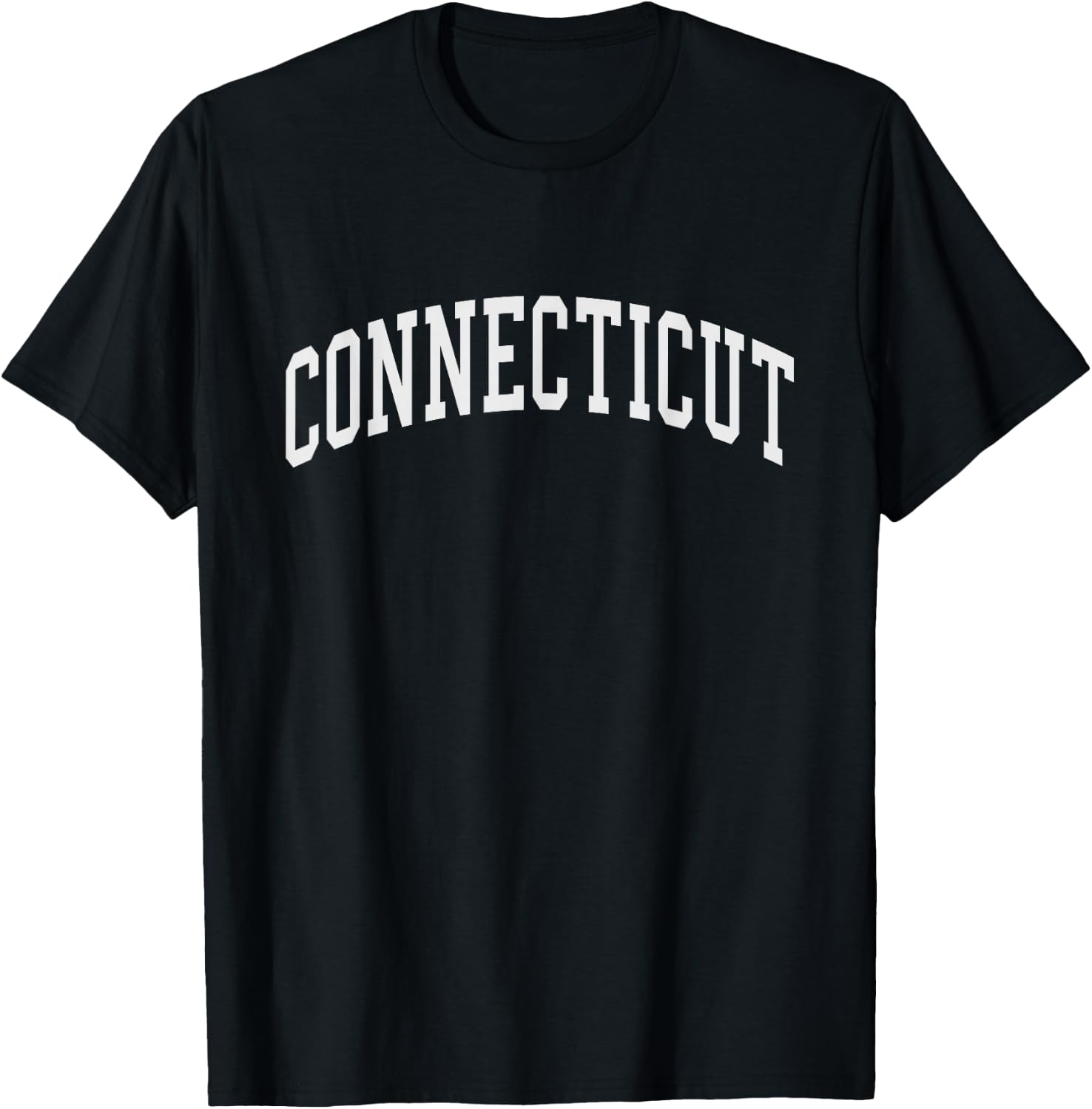 Connecticut - Throwback Design - Classic Small T-Shirt - T-Shirt | Black