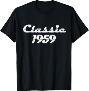 65 Year Old Gift Classic 1959 Vintage Car 65th Birthday T-Shirt - T-Shirt | Black