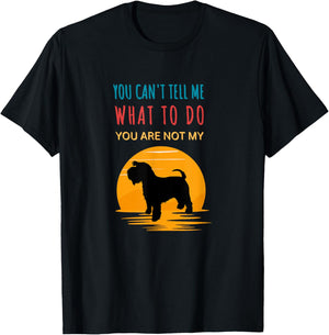 You can't tell me what to do you are not my Miniature T-Shirt - T-Shirt | Black