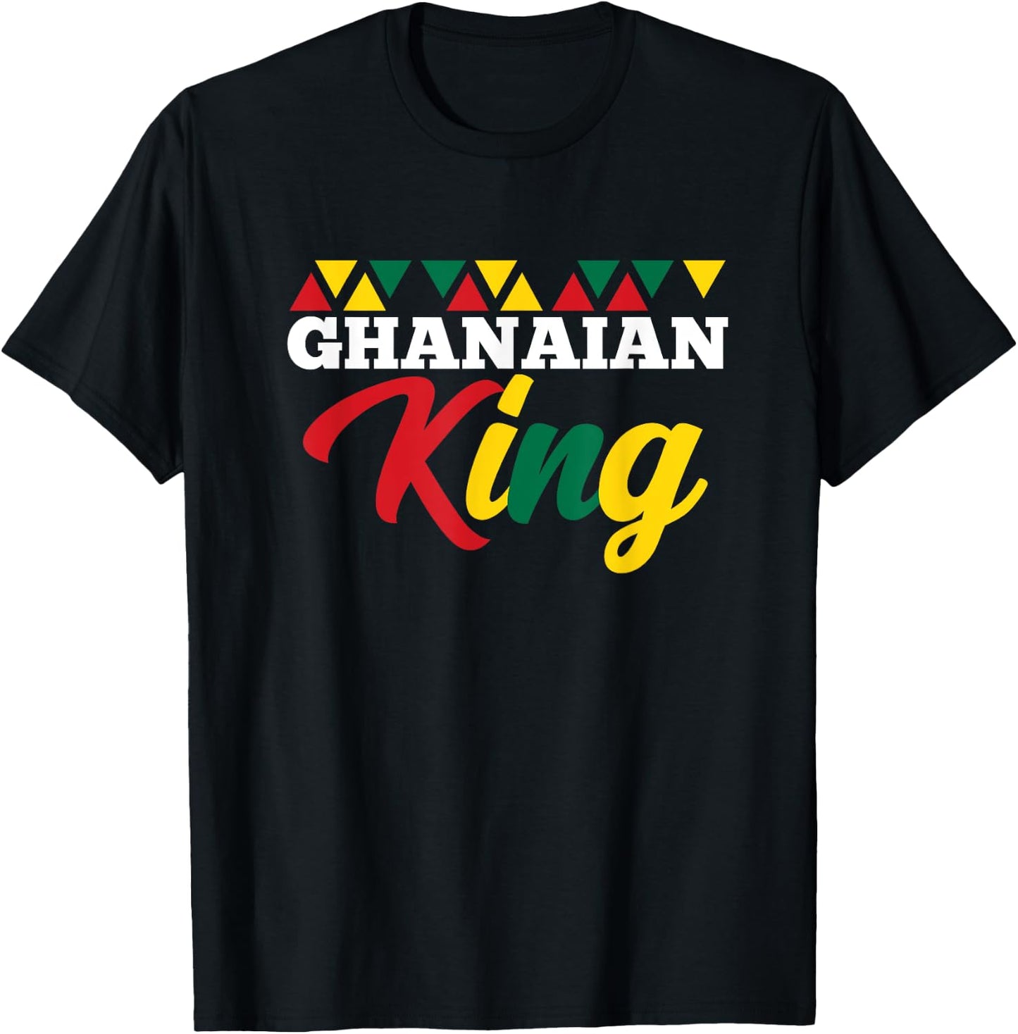 Ghana King T-Shirt - T-Shirt | Black