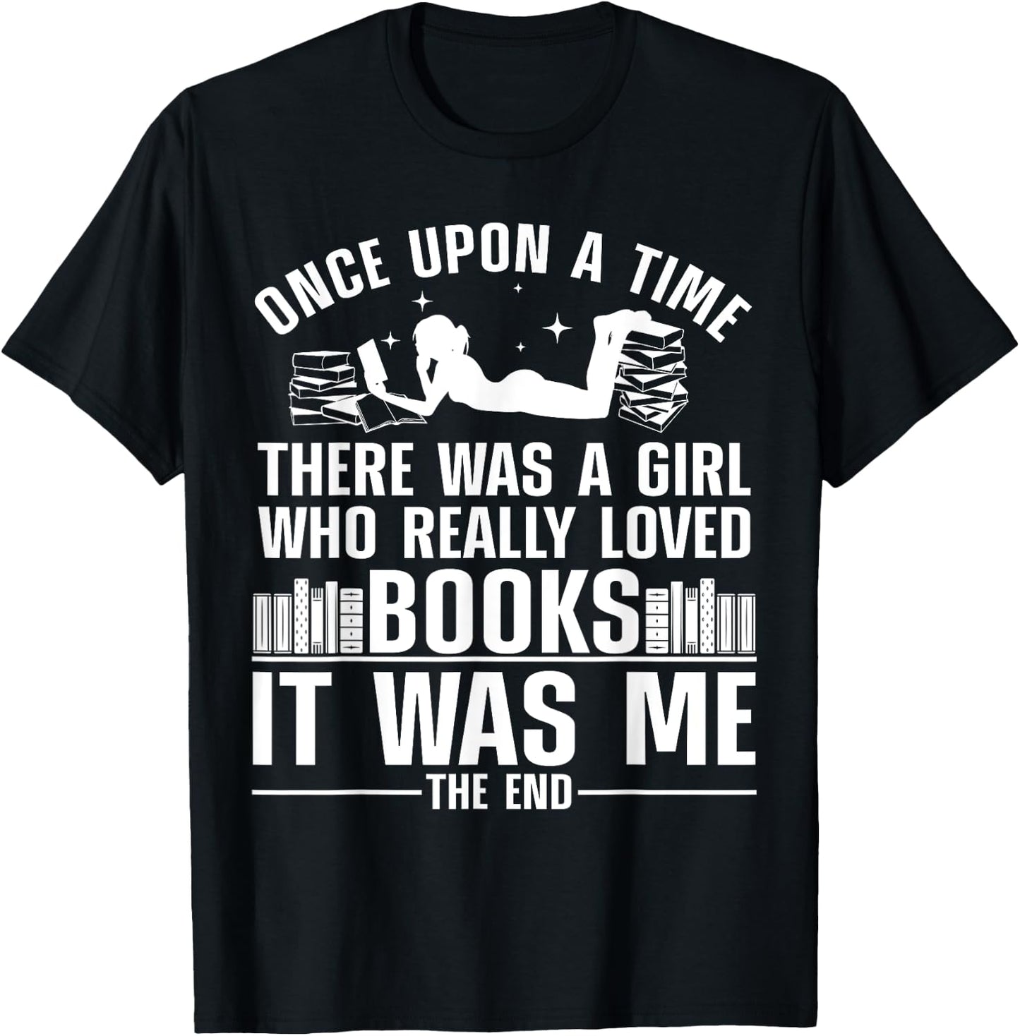 Cool Girl Who Love Book Girl Library Lover Reading T-Shirt - T-Shirt | Black