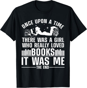 Cool Girl Who Love Book Girl Library Lover Reading T-Shirt - T-Shirt | Black