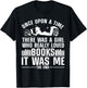 Cool Girl Who Love Book Girl Library Lover Reading T-Shirt - T-Shirt | Black