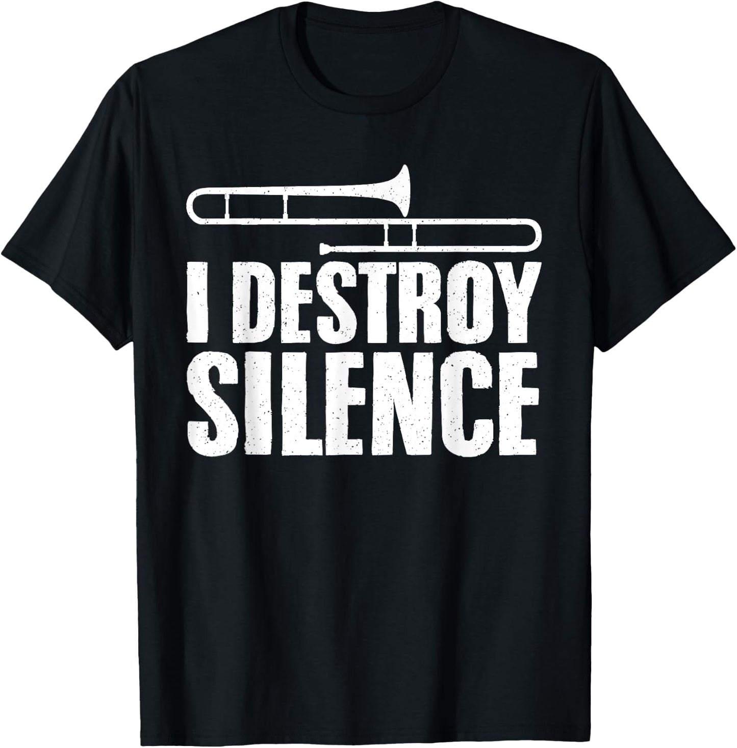Cool Trombone Art Women Instrument Trombone Player T-Shirt - T-Shirt | Black