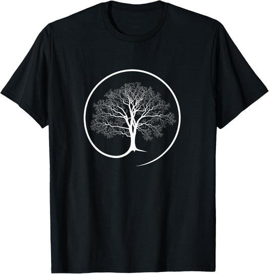 Oak Tree hugger T-Shirt - T-Shirt | Black