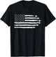 F22 Raptor Patriotic Vintage USA Flag Fighter Jets Men T-Shirt - T-Shirt | Black