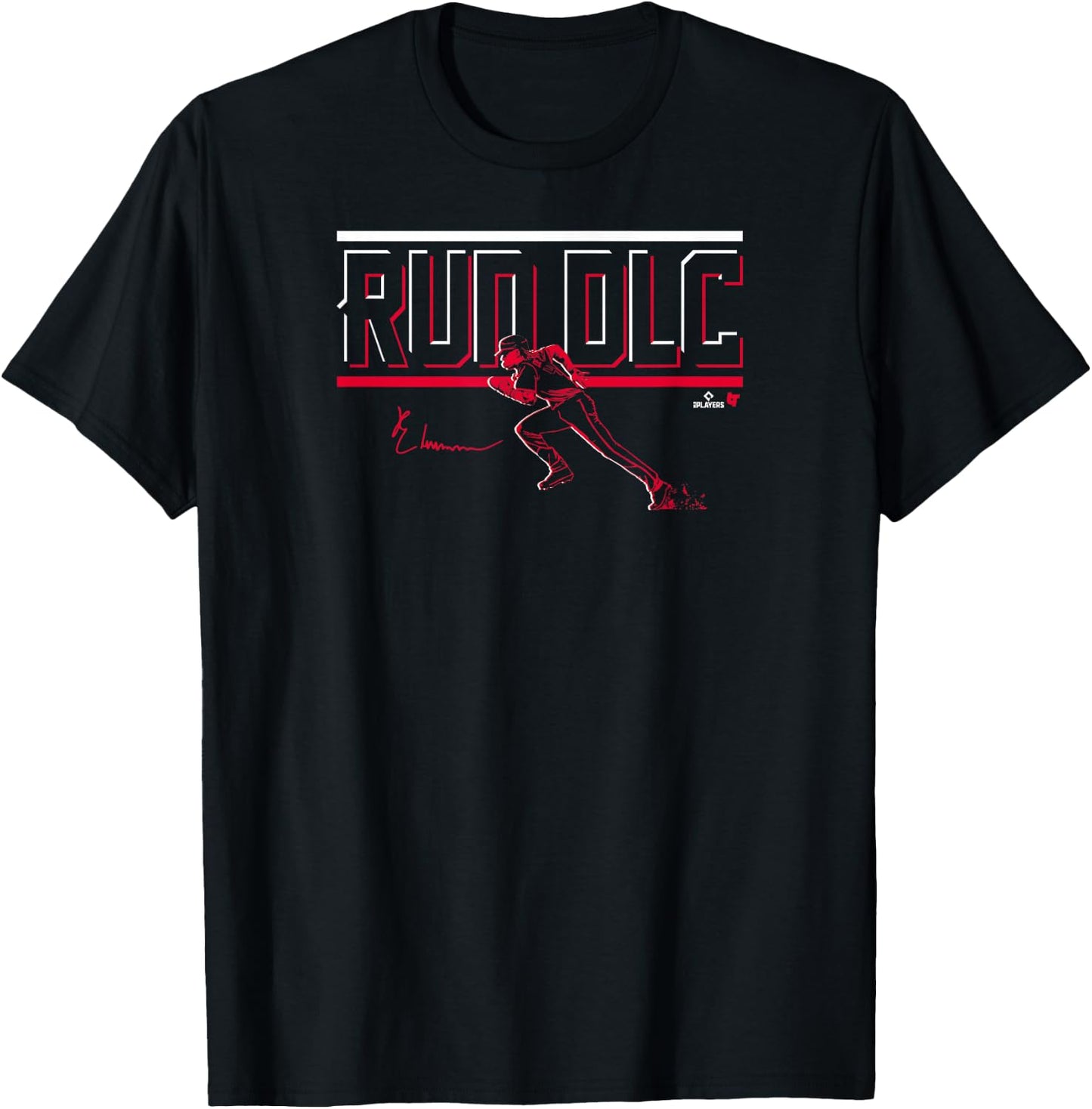 Elly De La Cruz - Run DLC - Cincinnati Baseball T-Shirt - T-Shirt | Black