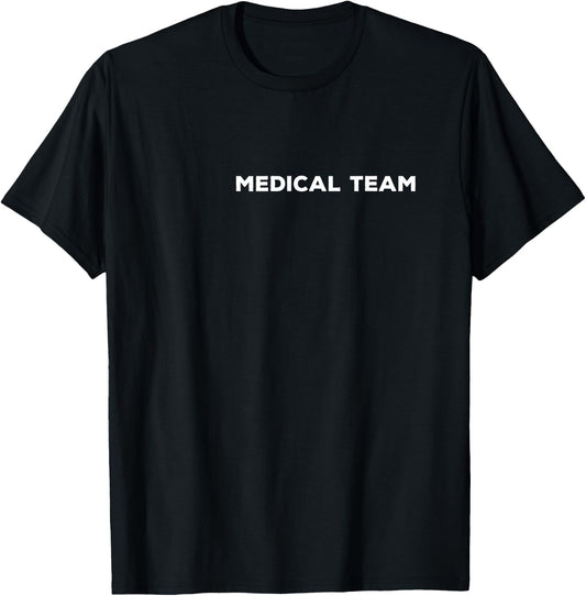Medical Team Staff T-Shirt - T-Shirt | Black