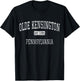 Olde Kensington Pennsylvania Philadelphia PA Vintage T-Shirt - T-Shirt | Black
