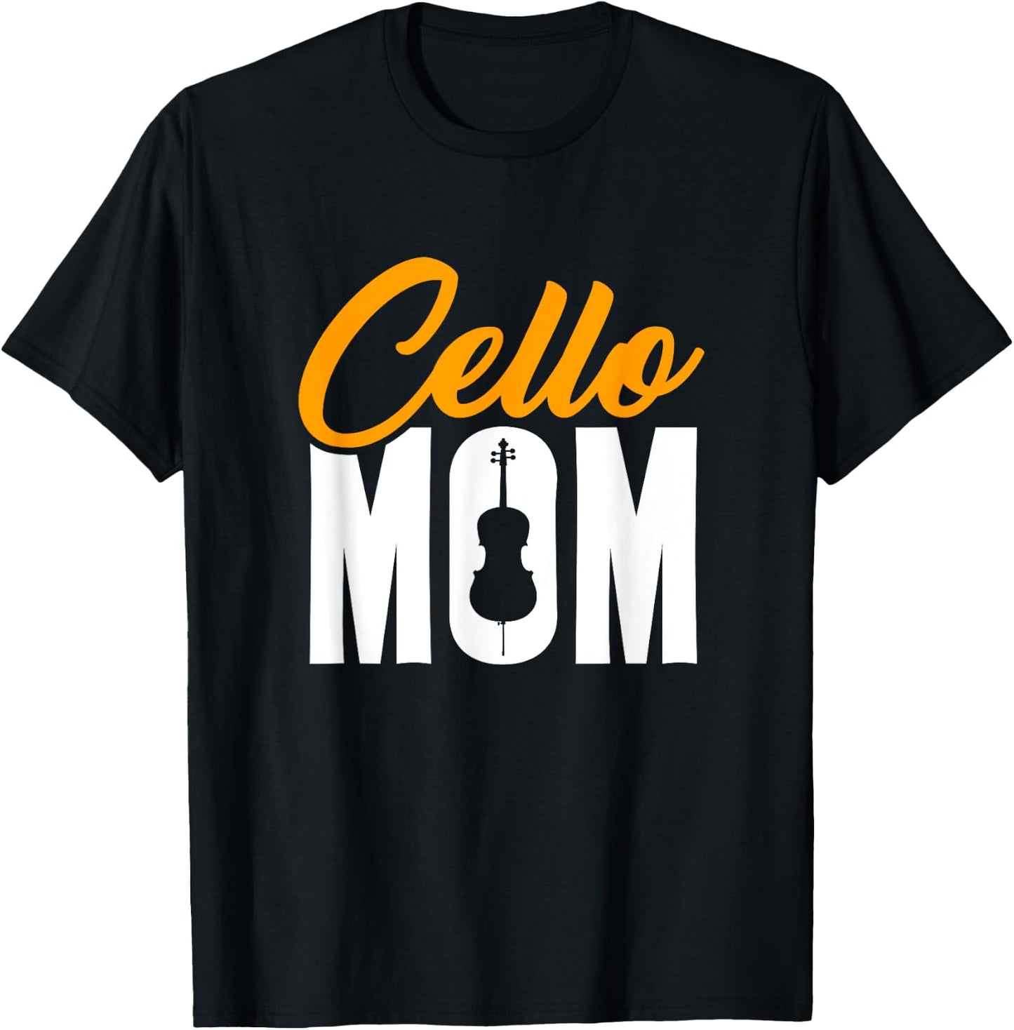 Cello Mom Cellist Player Orchestra Musician Cello T-Shirt - T-Shirt | Black