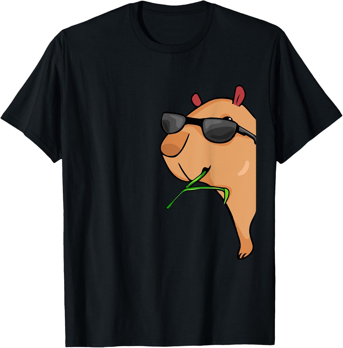 Capybara Lover Men Women Kids Capybara T-Shirt - T-Shirt | Black