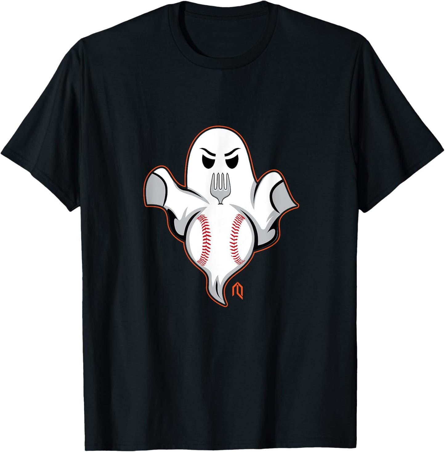 Ghost Forkball T-Shirt - T-Shirt | Black