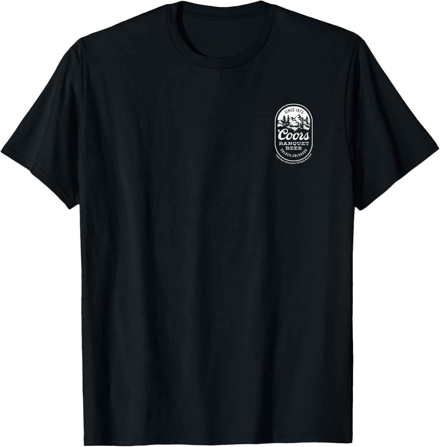 Coors Banquet - Mountains T-Shirt - T-Shirt | Black