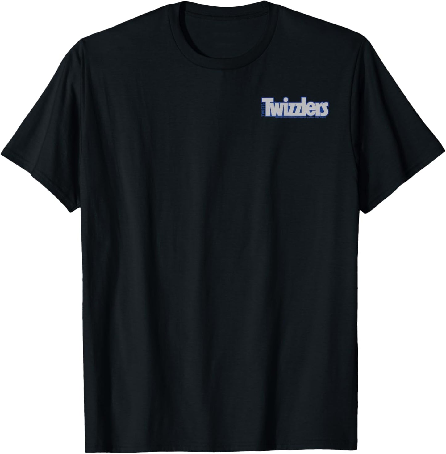 Twizzlers Classic Candy Official Pocket Logo T-Shirt - T-Shirt | Black