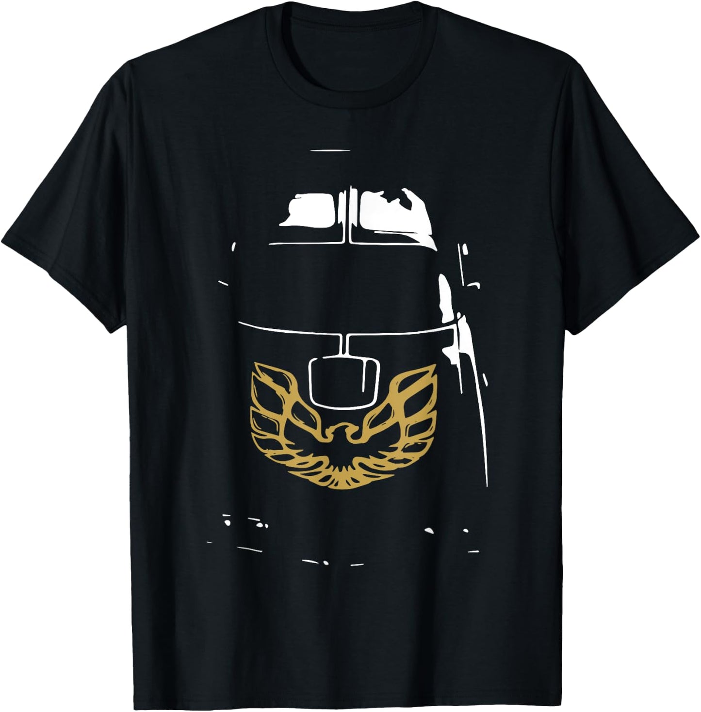 Black and White Bandit 1977 Snowman Classic Arts Cars T-Shirt - T-Shirt | Black