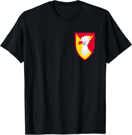 38th Air Defense Artillery Brigade Patch - 38th ADA T-Shirt - T-Shirt | Black