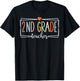 Second Grade Teacher 2nd Grade Teachers Back to School T-Shirt - T-Shirt | Black