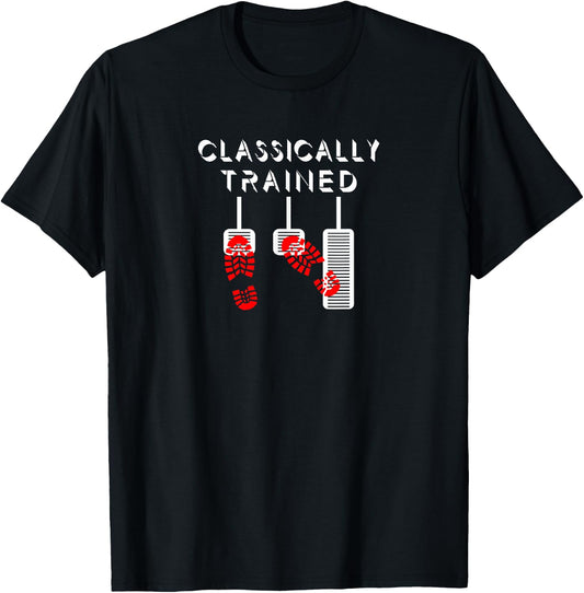 Manual Gear Shift Billet Shift Manual Transmission T-Shirt - T-Shirt | Black